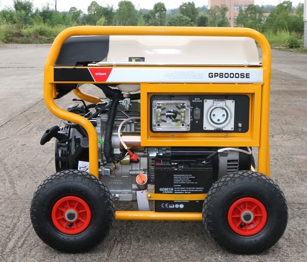 8kw Gasoline Generator Petrol with IP66 Waterproof Australia Socket and RCD