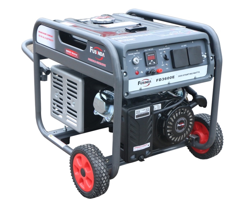 3000W Small Portable Household Generator/ Gasoline Generator  FD3600E
